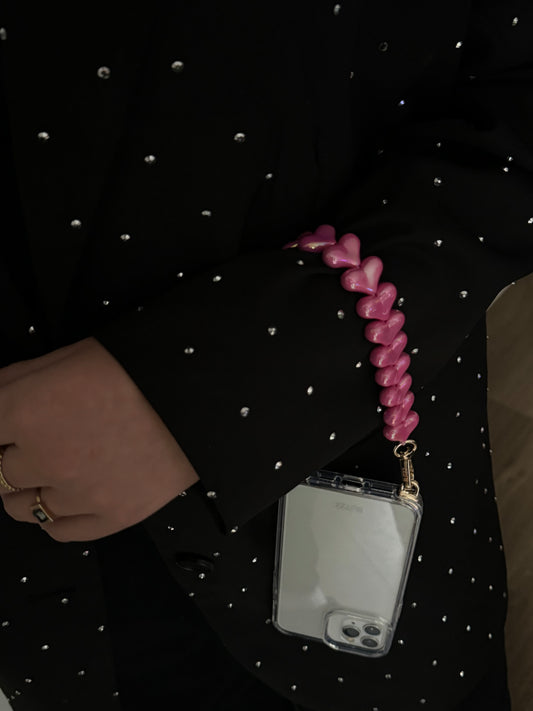 Heart Candy Shinning Donker Roze