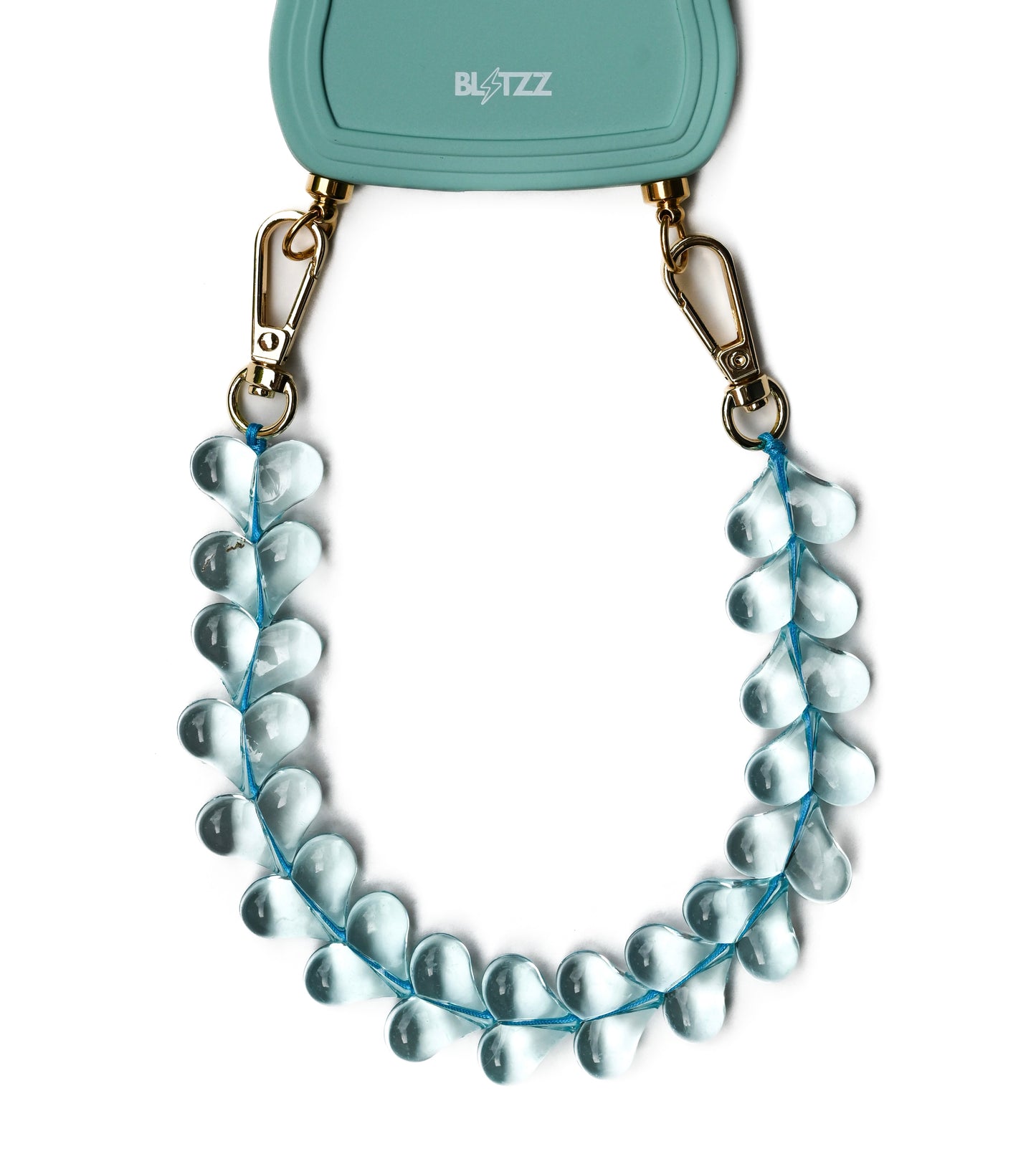 Heart Candy Lollypop Licht Blauw