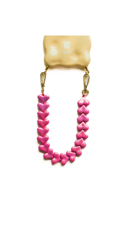 Heart Candy Shinning Donker Roze