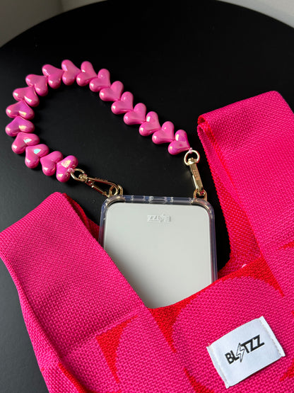 Heart Candy Shinning Donker Roze