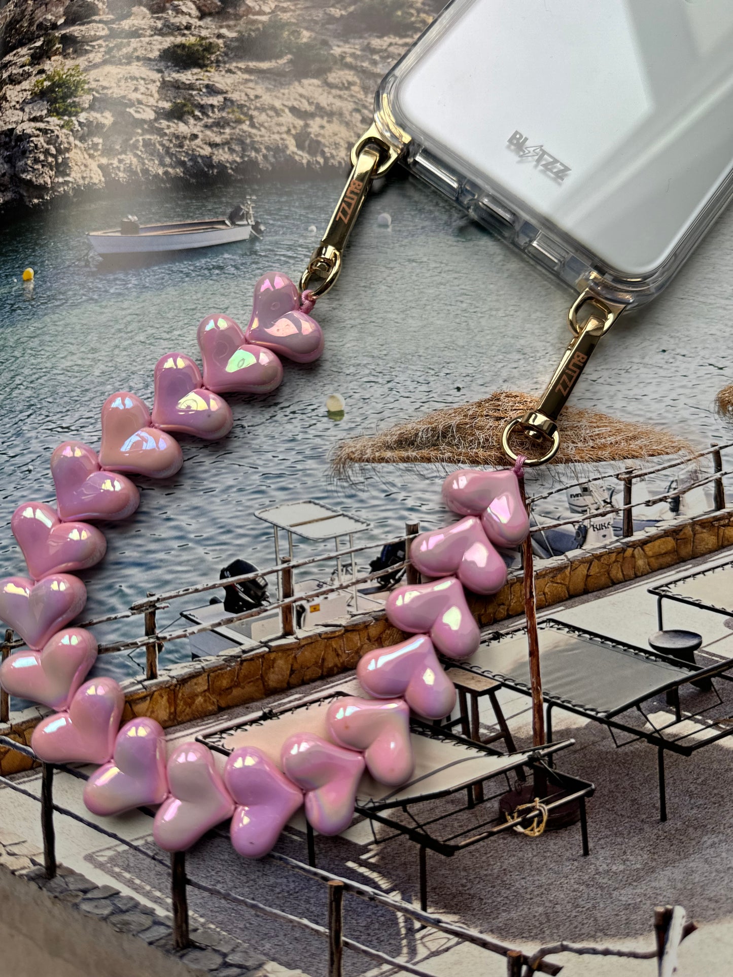 Heart Candy Shinning Licht Roze